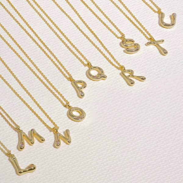 Mansfx Bubble Gold Necklace