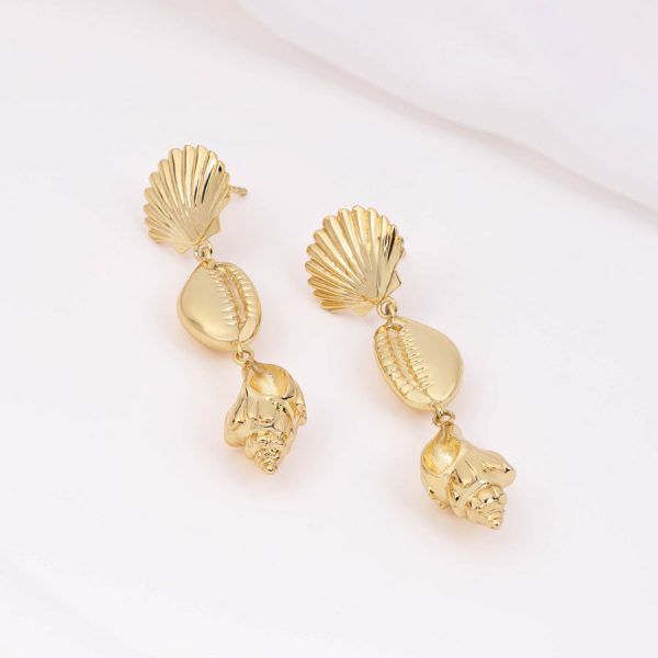 Mansfx Gold Earrings
